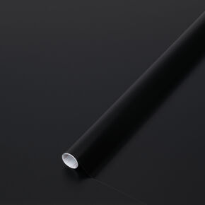 Klebefolie Uni seidenmatt schwarz